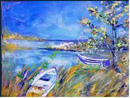 Cape Cod: Painting by Lily Azerad-Goldman